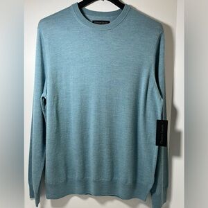 Christian Lacroix Extrafine Supersoft Merino Wool Long Sleeve Crewneck Sweater